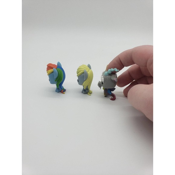 My Little Pony - Loose Rainbow Dash, Derpy, & Discord Pocket Pop Funko - Picture 3 of 4